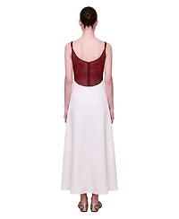 Pcfg Women's The Broderie Anglaise Edit Embroidered Floral Midi Dress