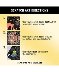 Brea Reese Scratch Art: Paper Pad