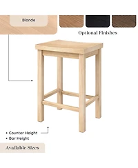 Grain & Grove 24 Inch Counter Height Stool