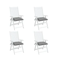 vidaXL Chair Cushions pieces 15.7"x15.7"x2.8" Oxford Fabric