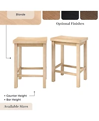 Grain & Grove 2 pack Counter Height Stool
