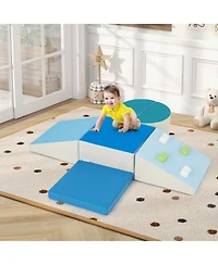 Sugift Soft-Play Foam-Climbing 6-Piece Playset, Ages 1+
