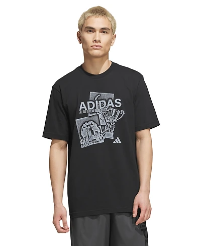 adidas Men's All Day I Dream About Sports Trophy Graphic T-Shirt