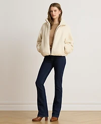 Lauren Ralph Women's Sherpa Puffer Coat