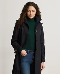 Lauren Ralph Women's Belted Lined Trench Coat