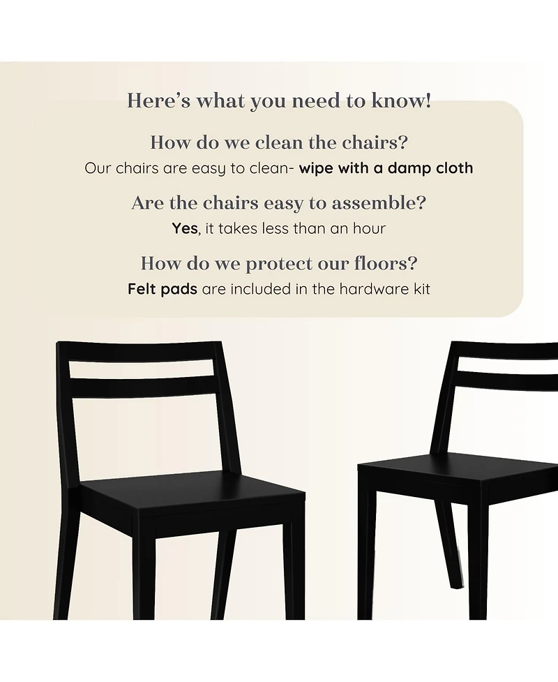 Grain & Grove 2 Pack Davie Dining Chair