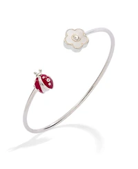 Alex and Ani Ladybug and Daisy Flex Cuff