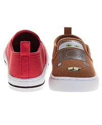 Disney Big Boys (7-12) Pixar Cars Slip-On Canvas Shoes