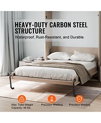 Sugift Twin Murphy Bed Hardware Kit Horizontal for Mattress