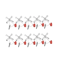 Xdovet 4 Way Sillcock Key Water Meter Gas Faucet Zinc Alloy