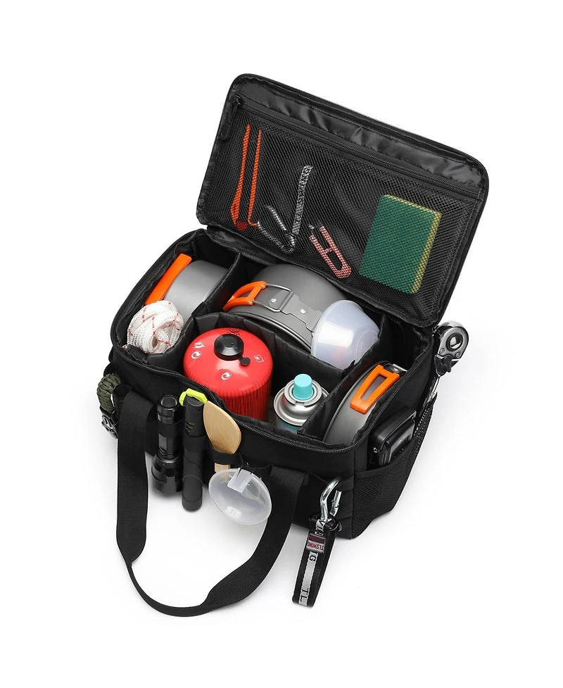 Piscifun 14L Camping Cookware Organizer Tote Bag Foldable Utility Storage Trunk