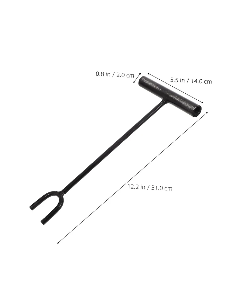 Xdovet Water Shut Off Valve Wrench T-Handle Long Reach Heavy Duty