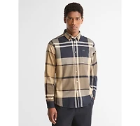 Barbour Men's Dunoon Tailored-Fit Tartan Button-Down Twill Shirt