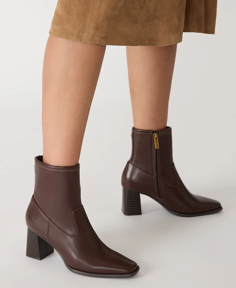 Anne Klein Women's Paidge Block Heel Dress Booties