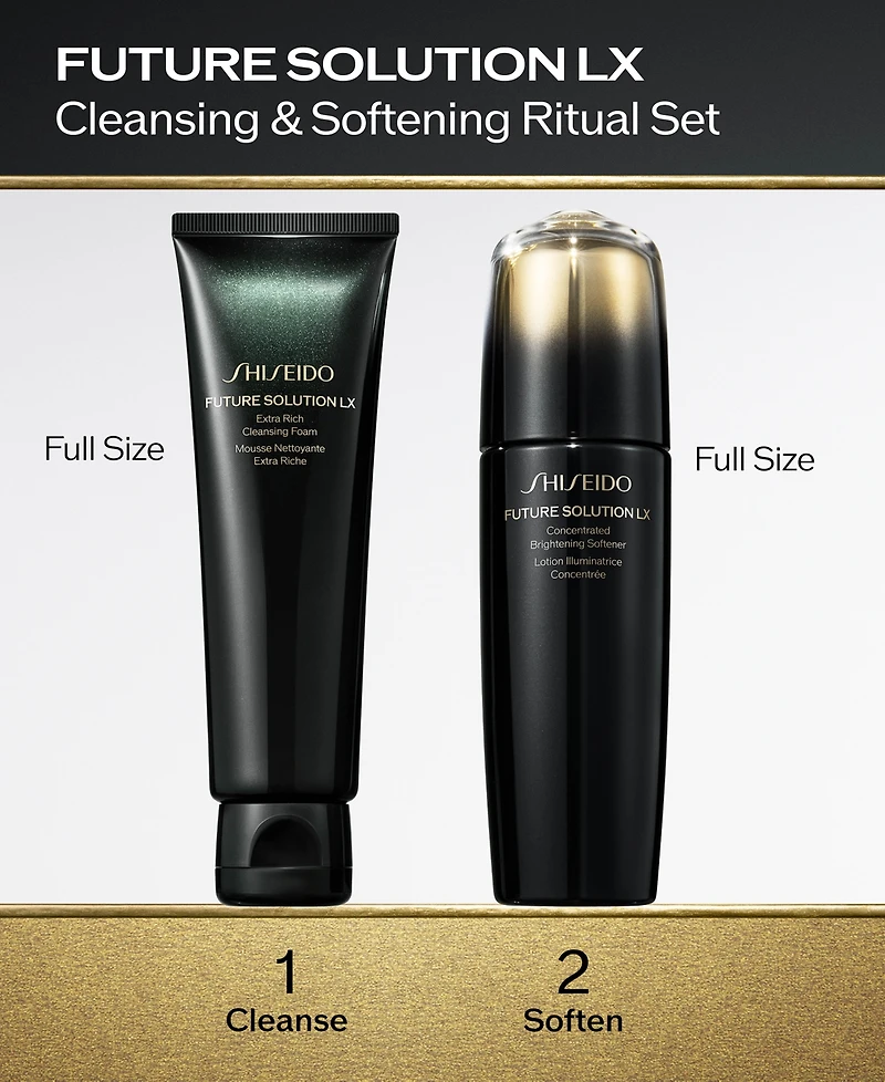 Shiseido 2-Piece Future Solution Lx Cleansing & Softening Ritual Set