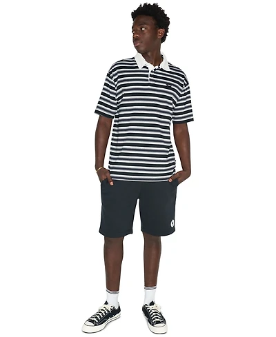 Converse Men's Ombre Stripe Polo Shirt
