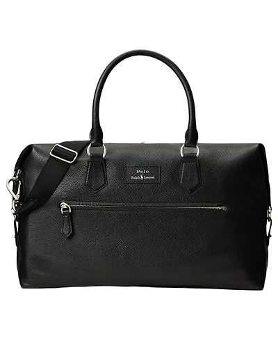 Polo Ralph Lauren Men's Pebbled Leather Duffel