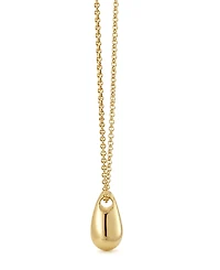 And Now This Teardrop Pendant Necklace