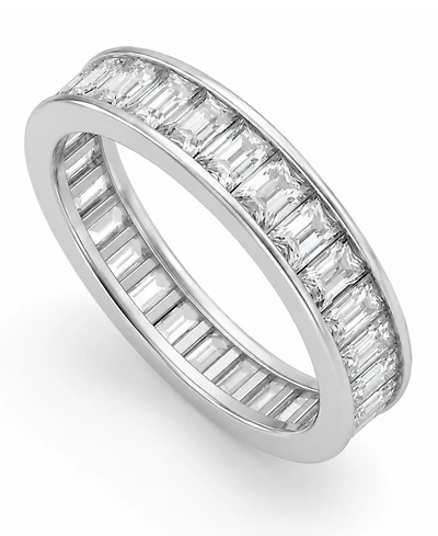 And Now This Cubic Zirconia Silver Plated Band Ring, Macy's Exclusive