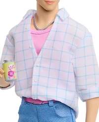 Kpop Demon Hunters Saja Boys Jinu Soda Pop 12" Fashion Doll with 11 Posable Joints, Ages 4+