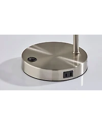 Adesso 19" Metal Rowe Supercharger Desk Lamp