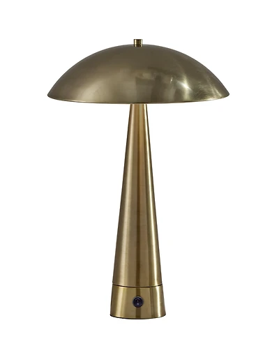 Adesso 20" Metal Vortex Table Lamp