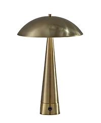 Adesso 20" Metal Vortex Table Lamp