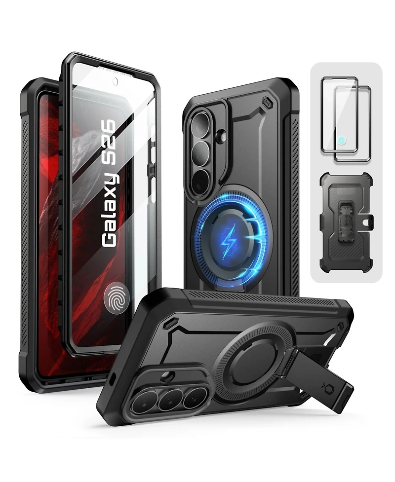 Supcase Ub Grip Series MagSafe Kickstand Phone Case with Built-In Screen Protector for Samsung Galaxy S26 Ultra
