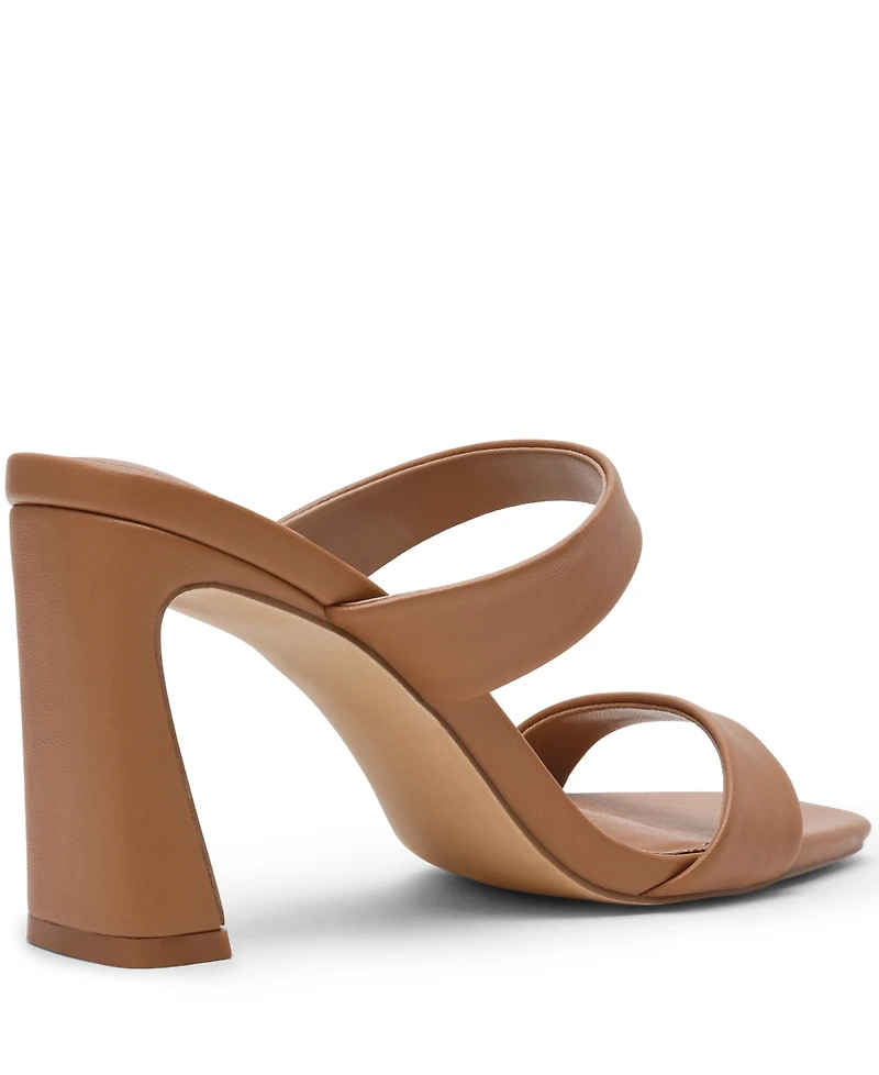 Dv Dolce Vita Women's Veniss Two-Band Blade Heel Dress Sandals