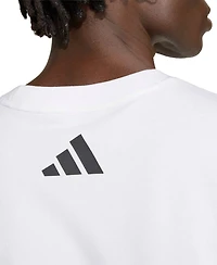 Adidas Men's White Mercedes-amg Petronas F1 Team 2026 Alpha Skin Graphic T-Shirt