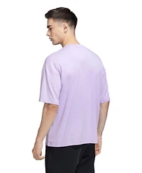 Adidas Men's Purple Mercedes-amg Petronas F1 Team Premium Woven T-Shirt