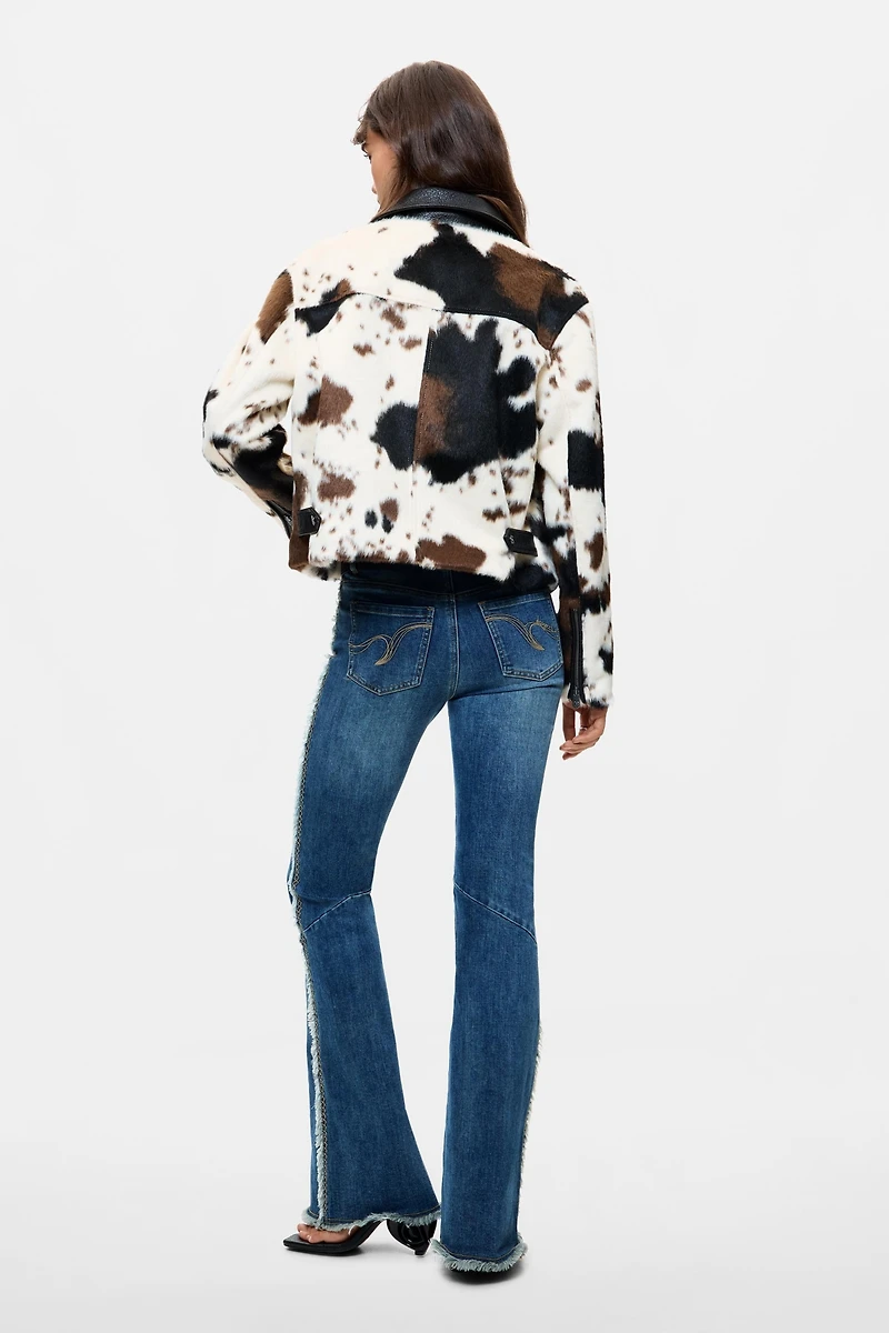 Desigual Women's Animal Print Jacket