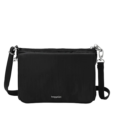 Baggallini Journey Anti-Theft Small Crossbody Handbag