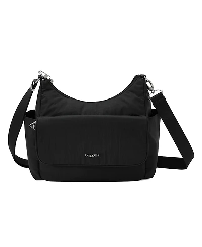 Baggallini Journey Anti-Theft Mini Hobo Handbag