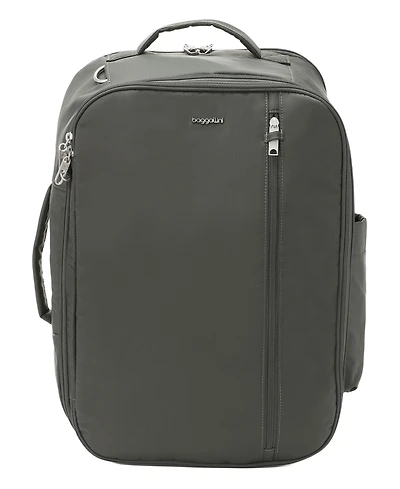 Baggallini Securtex Classic Anti-Theft Convertible Travel Small Backpack Messenger