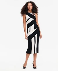 I.N.C. International Concepts Womens Asymmetrical Hem Tank Midi Skirt Macys Exclusive