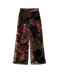 Desigual Women's M. C. Lacroix Wide-Leg Velvet Trousers