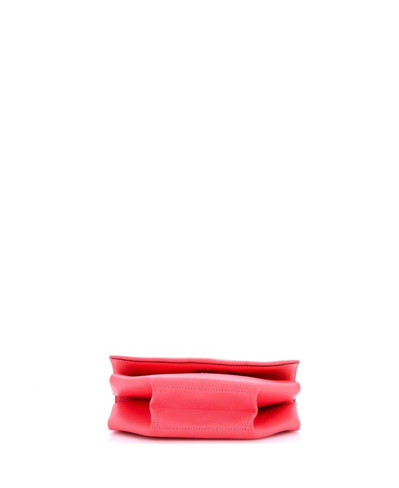 Pre-Owned Hermes Opli Clutch Leather