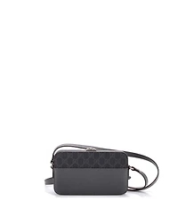 Pre-Owned Gucci Mini Padlock Interlocking G Crossbody Bag Gg Coated Canvas and Leather