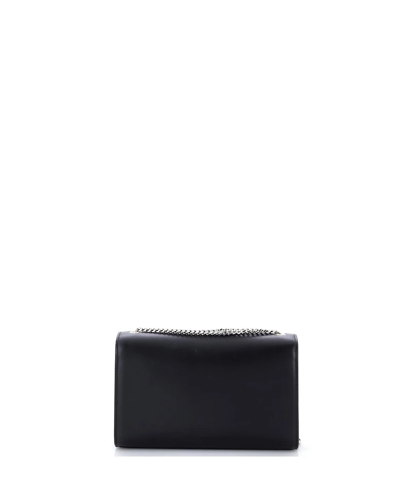 Pre-Owned Saint Laurent Medium Classic Monogram Tassel Crossbody Bag Leather