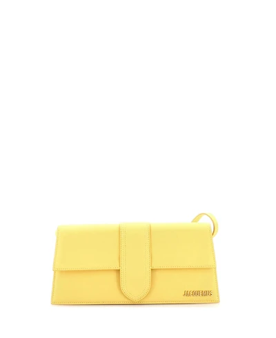 Pre-Owned Jacquemus Long Le Bambino Top Handle Flap Bag Leather
