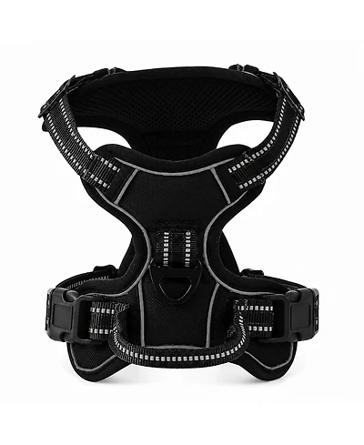 ProMounts Reflective No Pull Dog Harness with Front and Back Leash Clips
