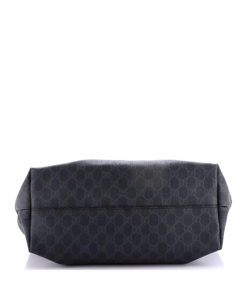 Pre-Owned Gucci Large Convertible Crossbody Tote Gg Coated Canvas