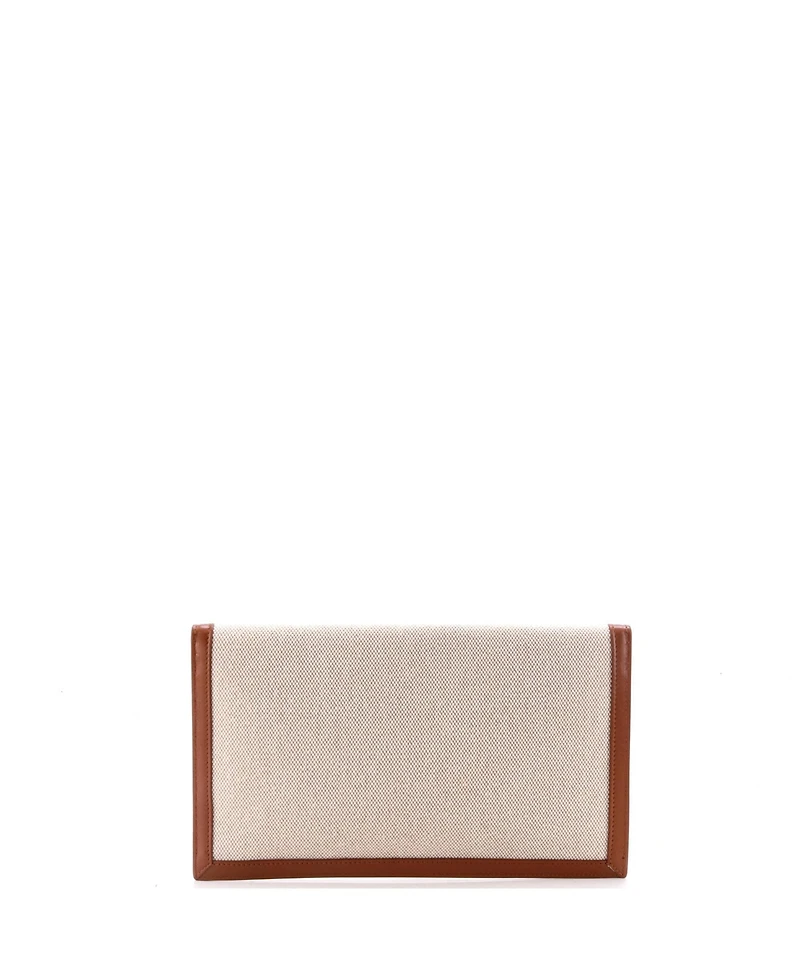 Pre-Owned Saint Laurent Uptown Pouch Canvas