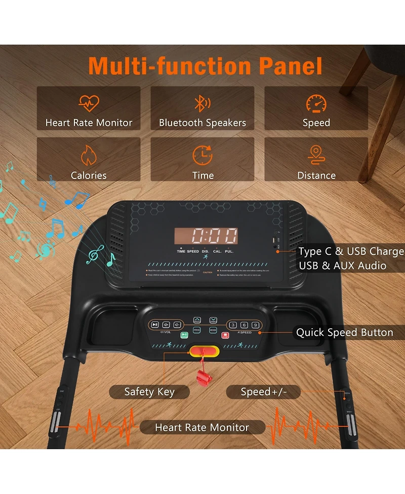 Zeny Powerful Incline Treadmill: Your All-In-One Home and Outdoor Gym Solution