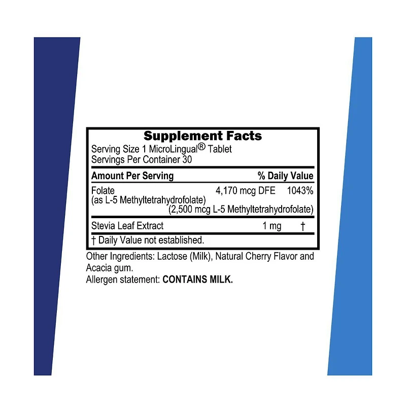 Superior Source Methyl Folate 2,500 mcg