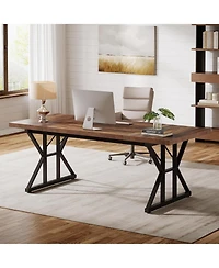 Tribesigns 70.86" Industrial Executive Desk