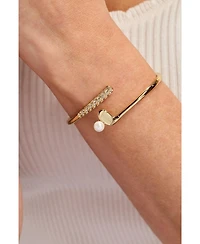 Alex and Ani Golf Club 'My Cup of Tee' Bypass Cuff Bracelet