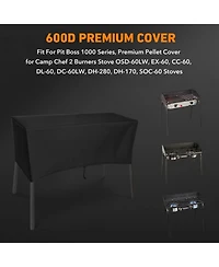 Piscifun Heavy Duty Water Resistant Patio Cover Adjustable Drawstring Outdoor Protection