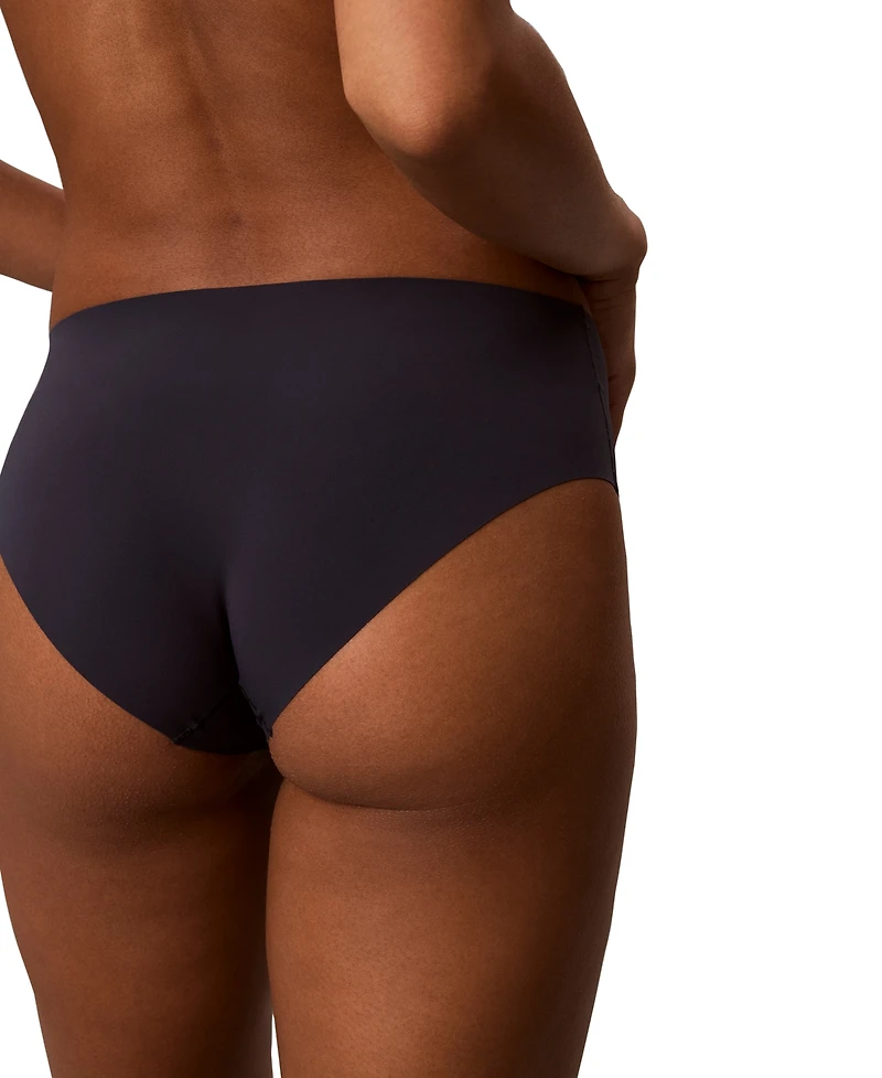 Calvin Klein Invisibles Seamless Microfiber Stretch Hipster Panty, QD5414